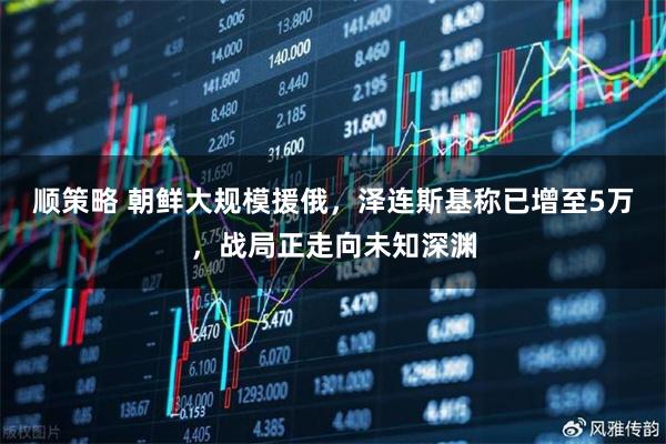 顺策略 朝鲜大规模援俄，泽连斯基称已增至5万，战局正走向未知深渊